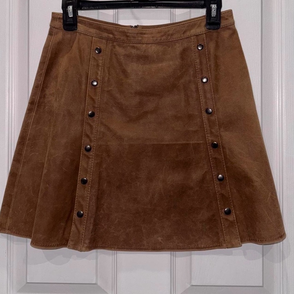 Brown Haute Hippie Heat of the Sun Skirt